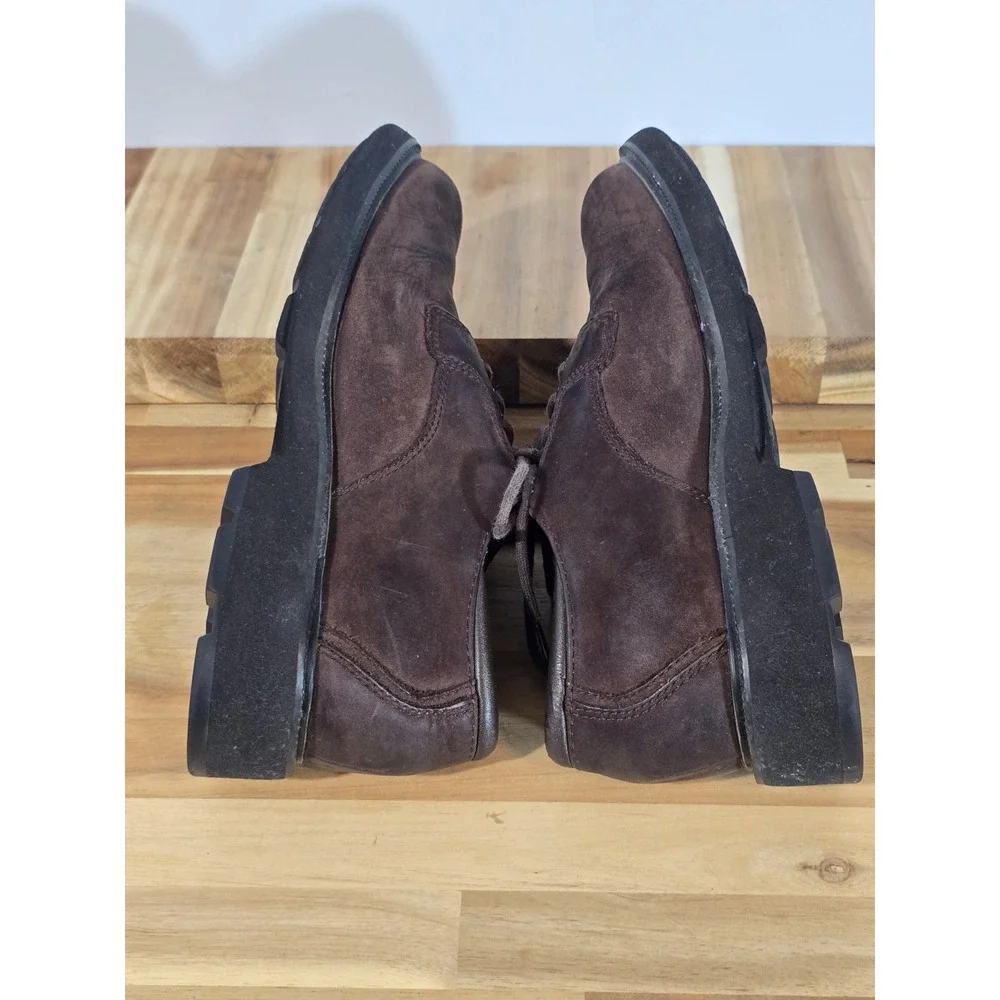 Rockport‎ Brown Suede Oxford Shoes Mens Size 8M Comfort Walking Casual Lace Up